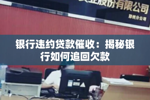 银行违约贷款催收：揭秘银行如何追回欠款
