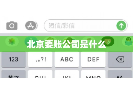 北京要账公司是什么