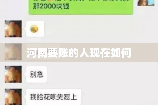 河南要账的人现在如何