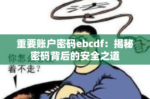 重要账户密码ebcdf：揭秘密码背后的安全之道