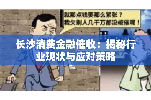 长沙消费金融催收：揭秘行业现状与应对策略